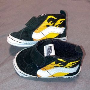 Vans Flames Baby Shoes size C2